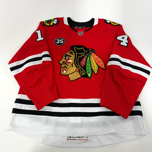 Boris Katchouk #14 Home Chicago Blackhawks Team Issued Jersey 2021-2022, Set 2 | 4608-21728