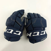 Used Navy CCM HGQL Gloves | 13" | D367