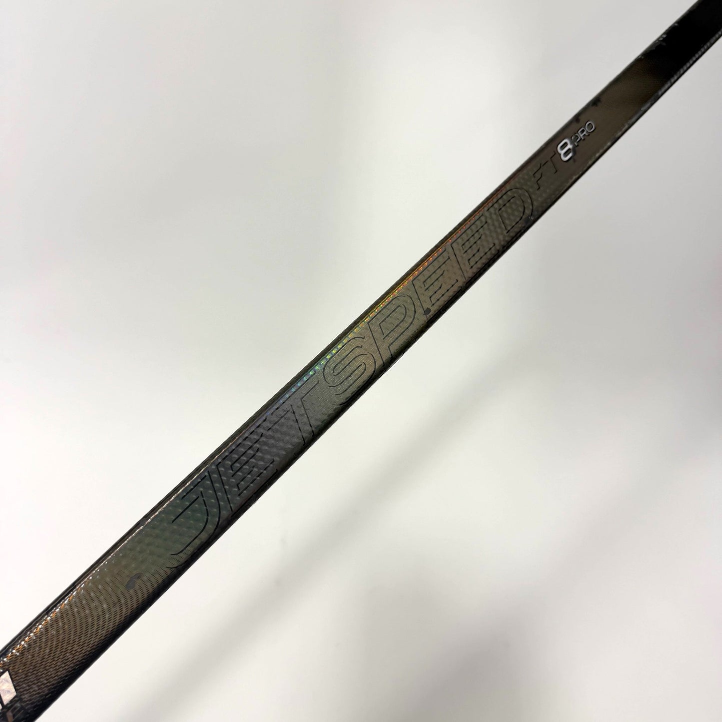 Used Left Black CCM Jetspeed FT8 Pro | 65 Flex P28 Curve Grip | AB999