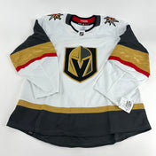 Brand New Away White Primegreen Vegas Golden Knights MIC Made in Canada Blank Game Jersey - Size 54