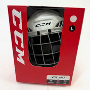 New White CCM FL 60 Combo | Large - Top Flight Hockey
