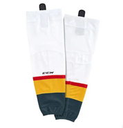 Brand New CCM SX8000 Vegas Golden Knights AWAY Socks With Velcro Junior