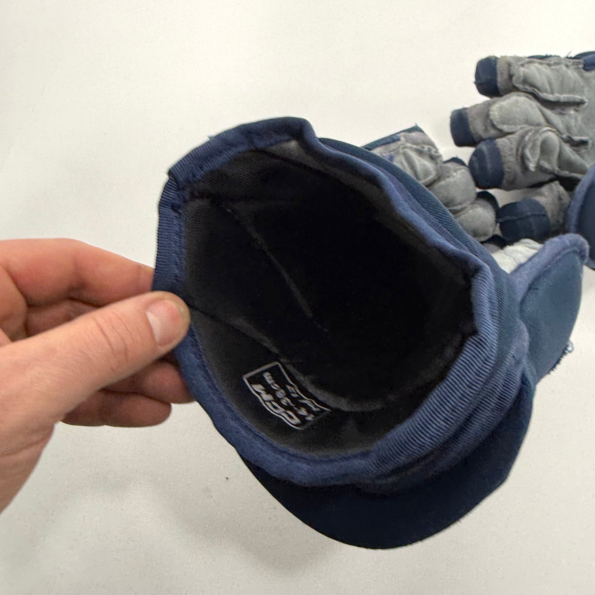 Used Navy CCM HG12 Gloves | 14" | #A57 - Top Flight Hockey