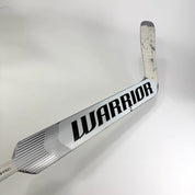Used Regular White Warrior VR2 Pro+ Goalie Stick | 25" Paddle P34 (Wedge) Curve | F298