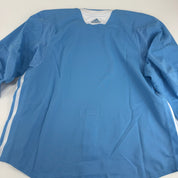 Brand New MIC Baby Blue Adidas Practice Jersey - Size 60 - Top Flight Hockey