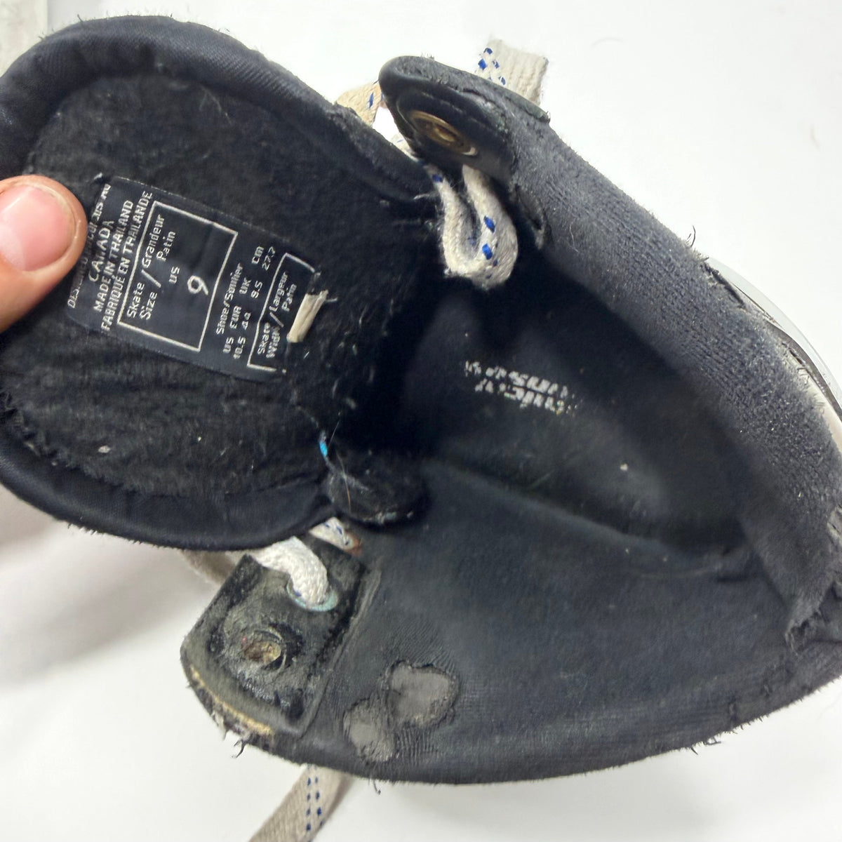 Used Reebok 4k Goalie Skates | Size 9 | AB215 - Top Flight Hockey
