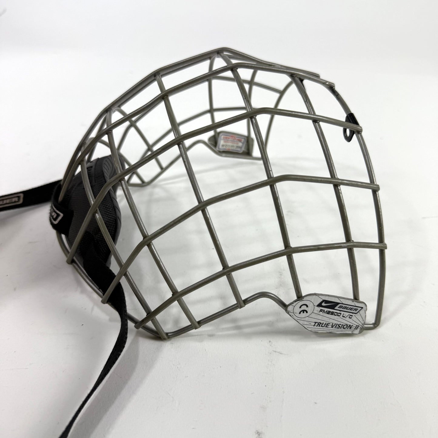 Used Silver Nike Bauer FM2500 Cage | Senior Large | E194 - Top Flight Hockey