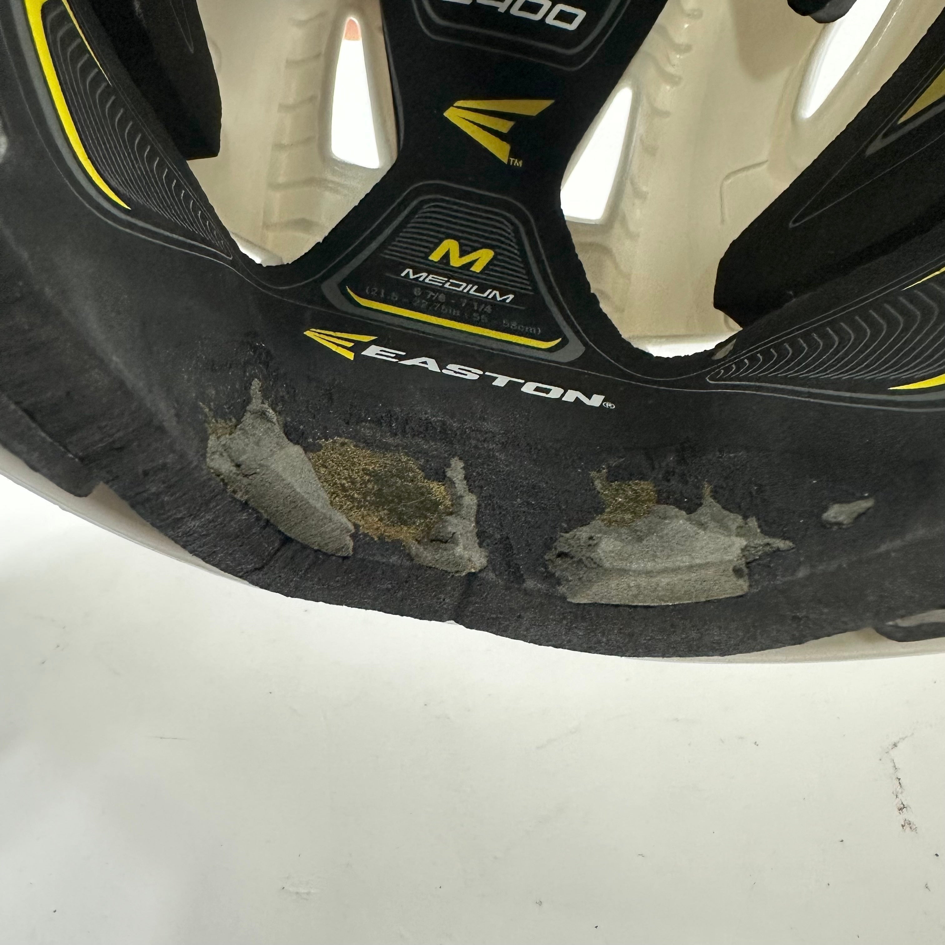 Used White Easton E400 Helmet | Medium | L324 - Top Flight Hockey