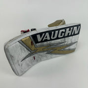 Used Vegas Knights White and Gold Vaughn V9 Blocker | Full Right | Saville