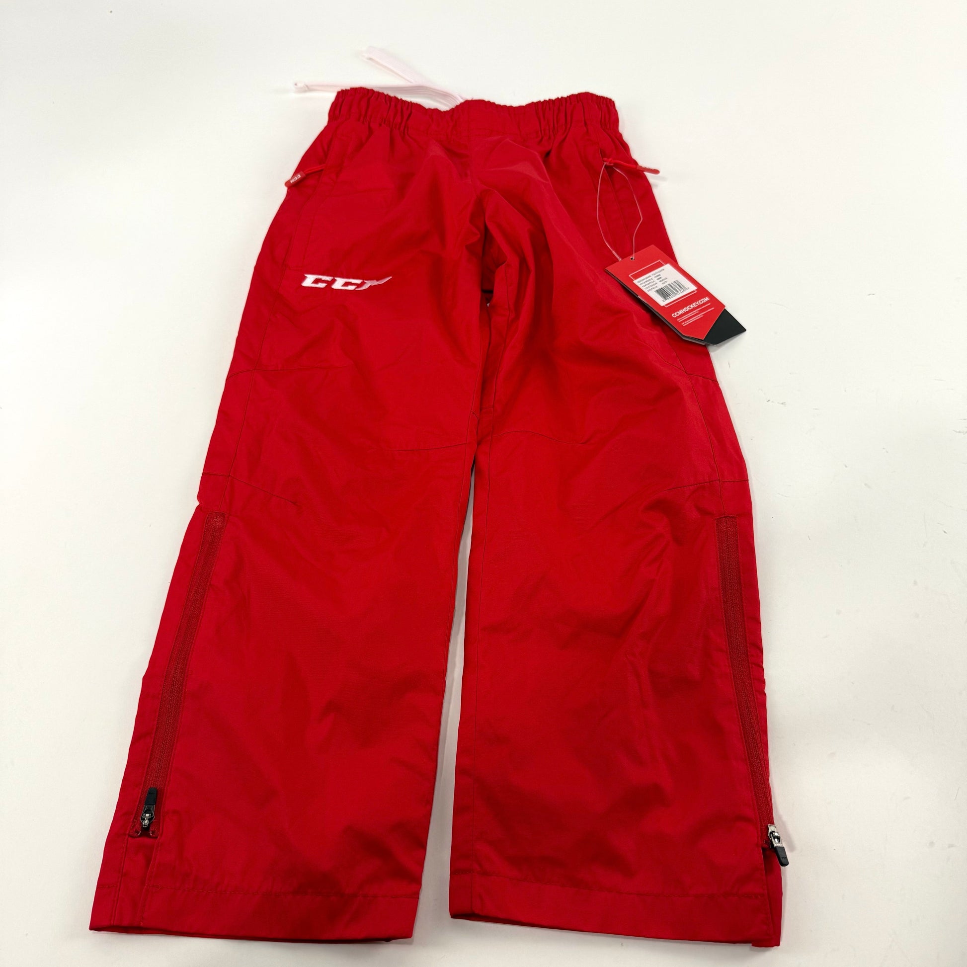 New Red CCM Youth Hockey Warm Up Pant | Youth XS | #888600323657 - Top Flight Hockey