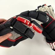 Used Blackhawks Warrior Alpha Pro Gloves 14" | L347 - Top Flight Hockey