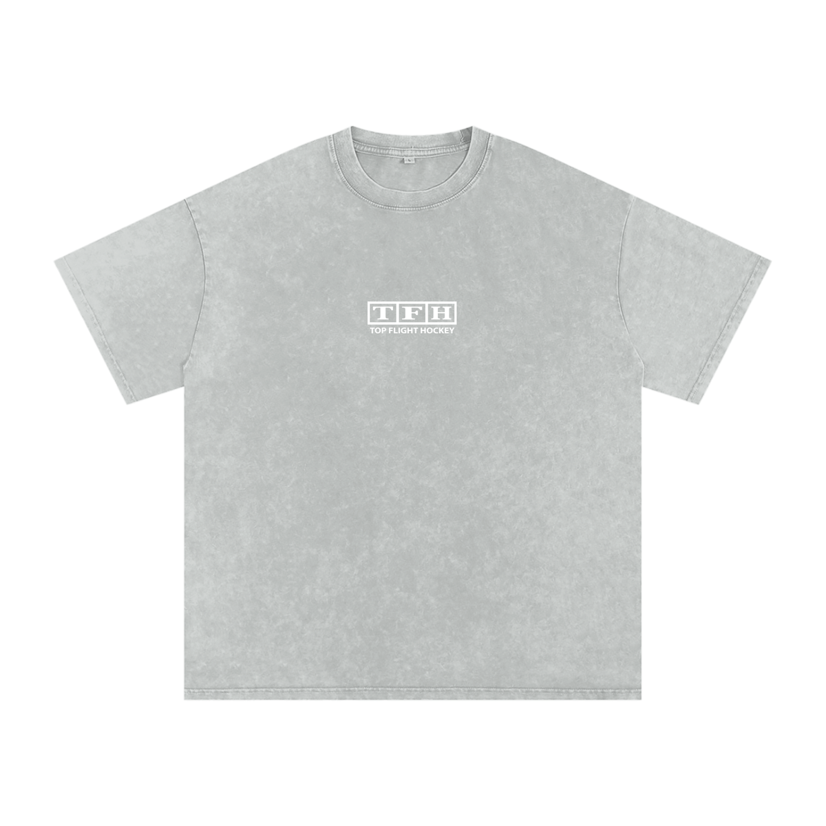 TFH Washed Oversized Tee | White Logo