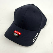 New CCM Navy Team Training Flex Fit Adult Hat | #191520666132 - Top Flight Hockey