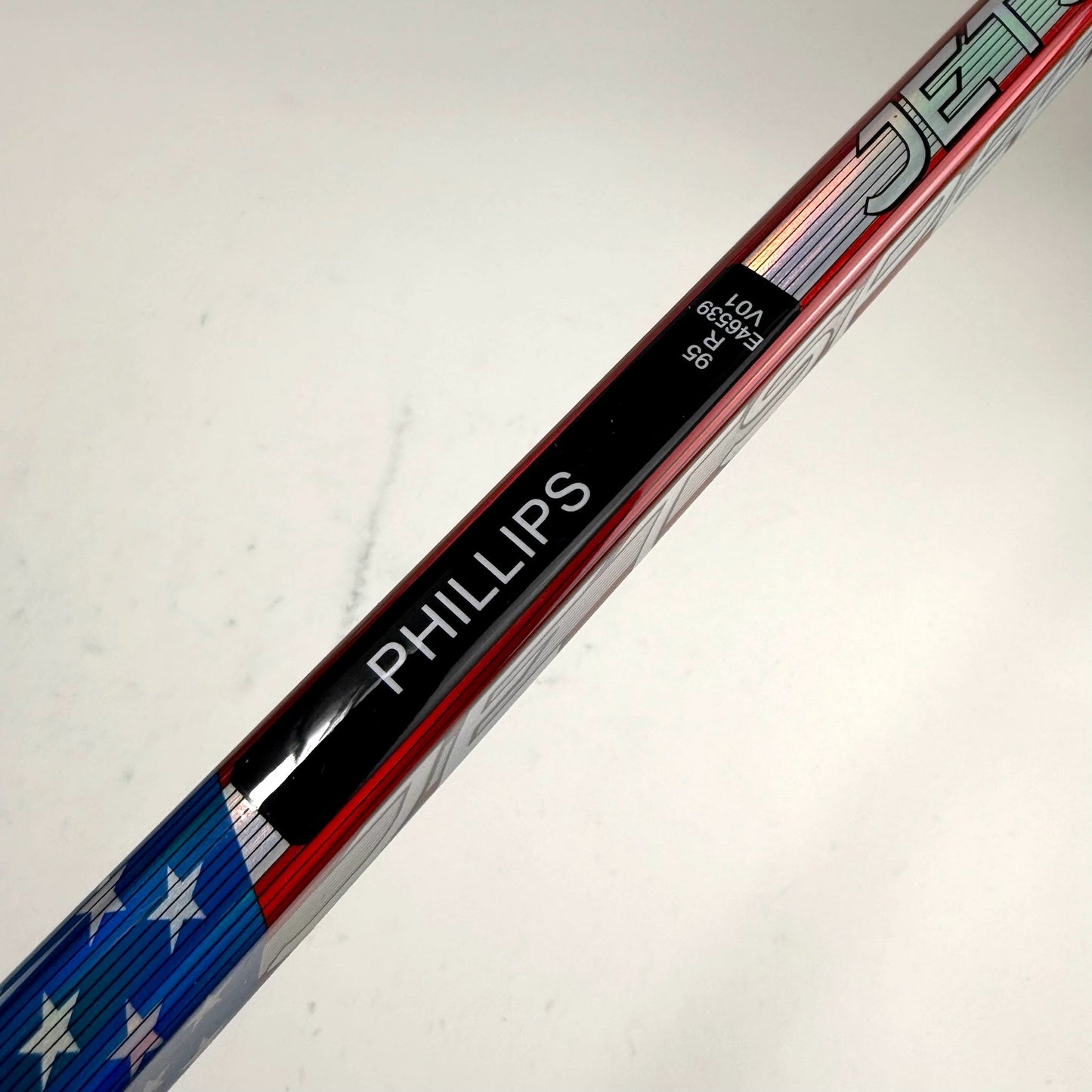 RARE Team USA New Left CCM Jetspeed FT7 Pro | 95 Flex P92M Curve Grip | Phillips | J496