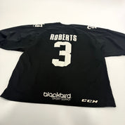 Used Black CCM Cow Jersey | Large | A111 - Top Flight Hockey
