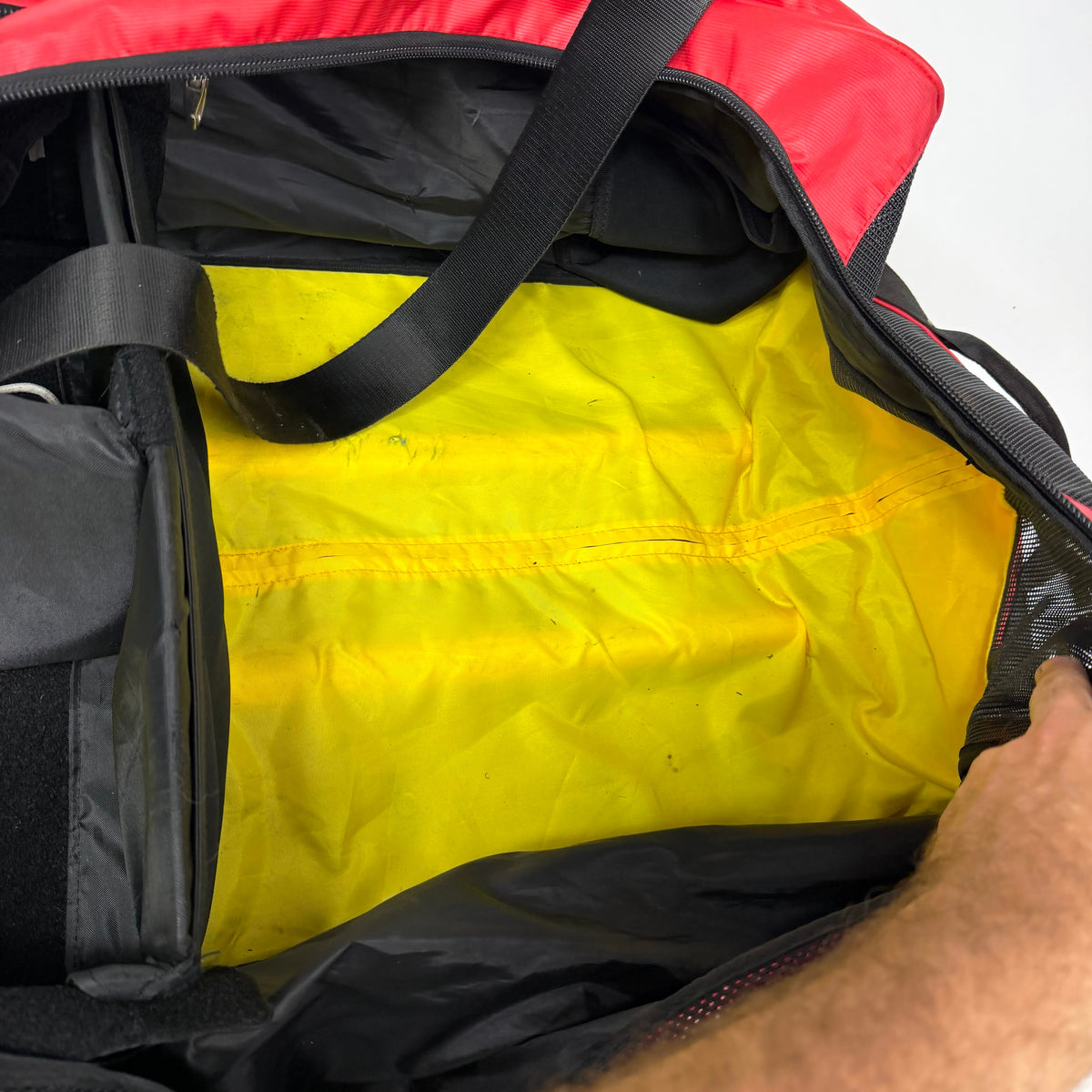 Used Red Conway Banks 34" Wheeled Bag | AB351