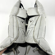 Used White Vaughn V5 Goalie Pads | 30 + 1"