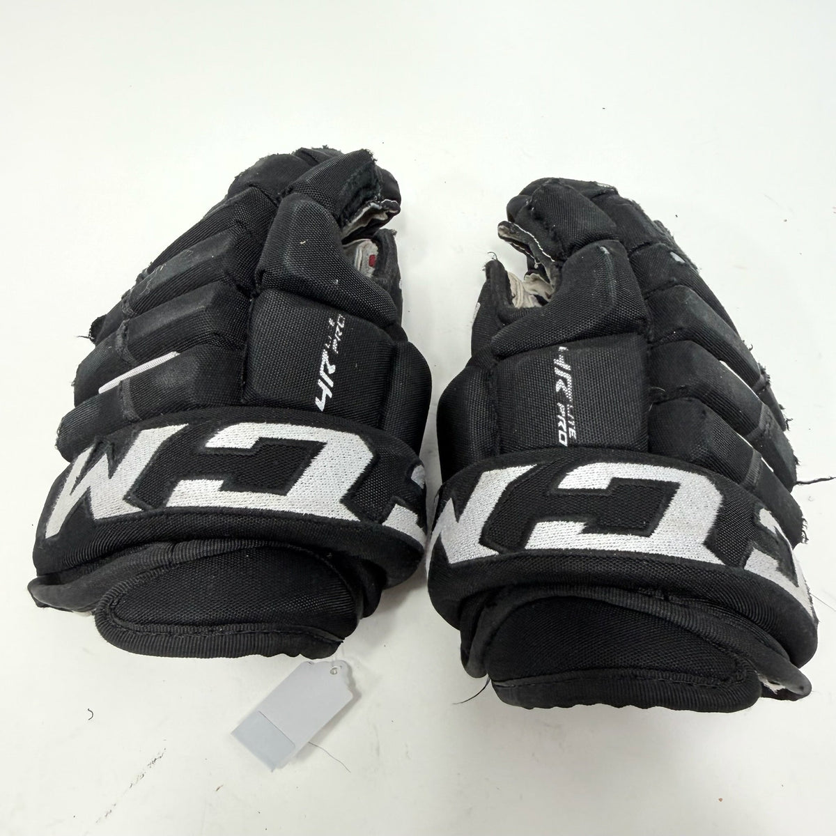 Used Black CCM Tacks 4R Lite Pro Gloves | 11" | AB400