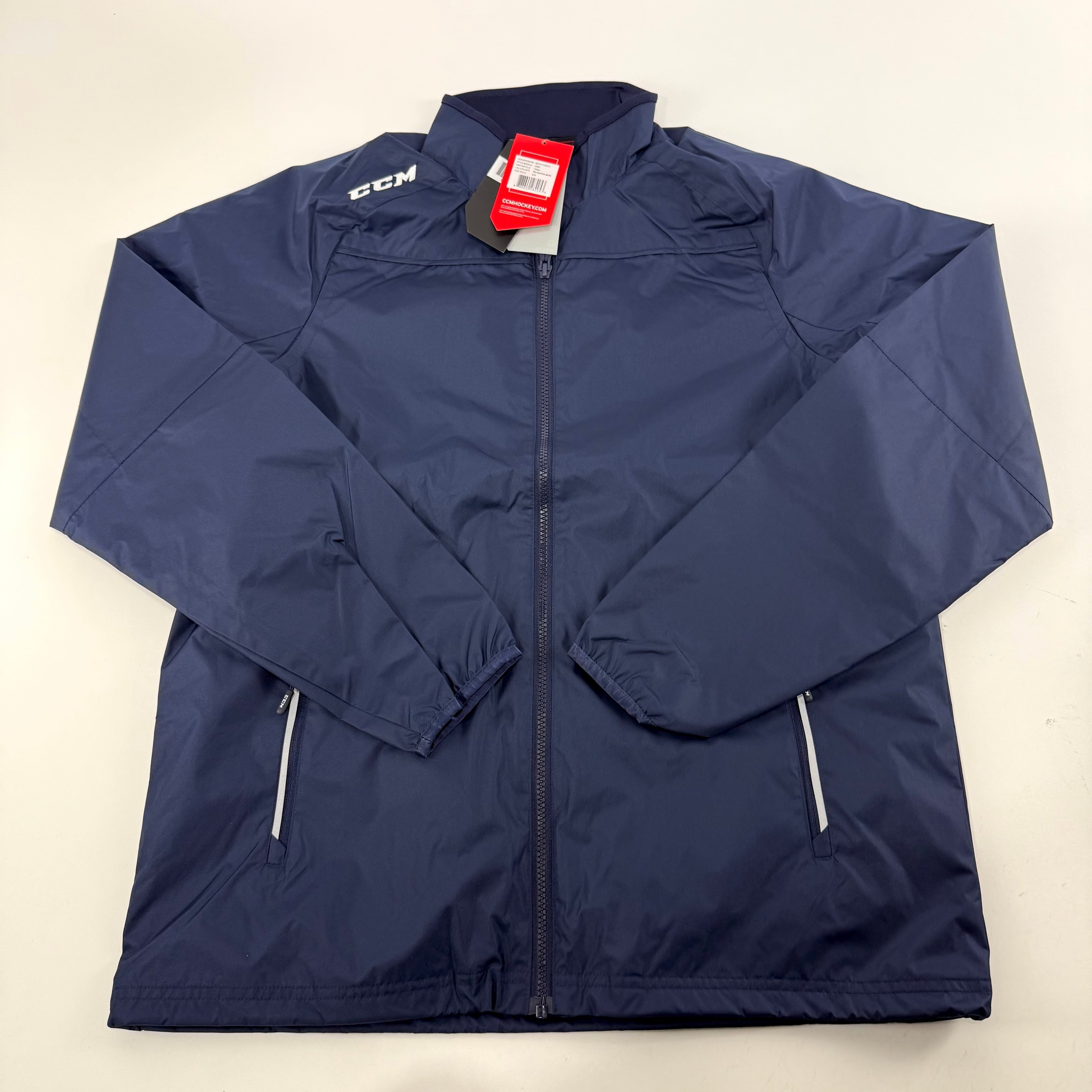New Navy CCM Adult Light Weight Rink Suit Jacket | Senior M | #888600282053 - Top Flight Hockey