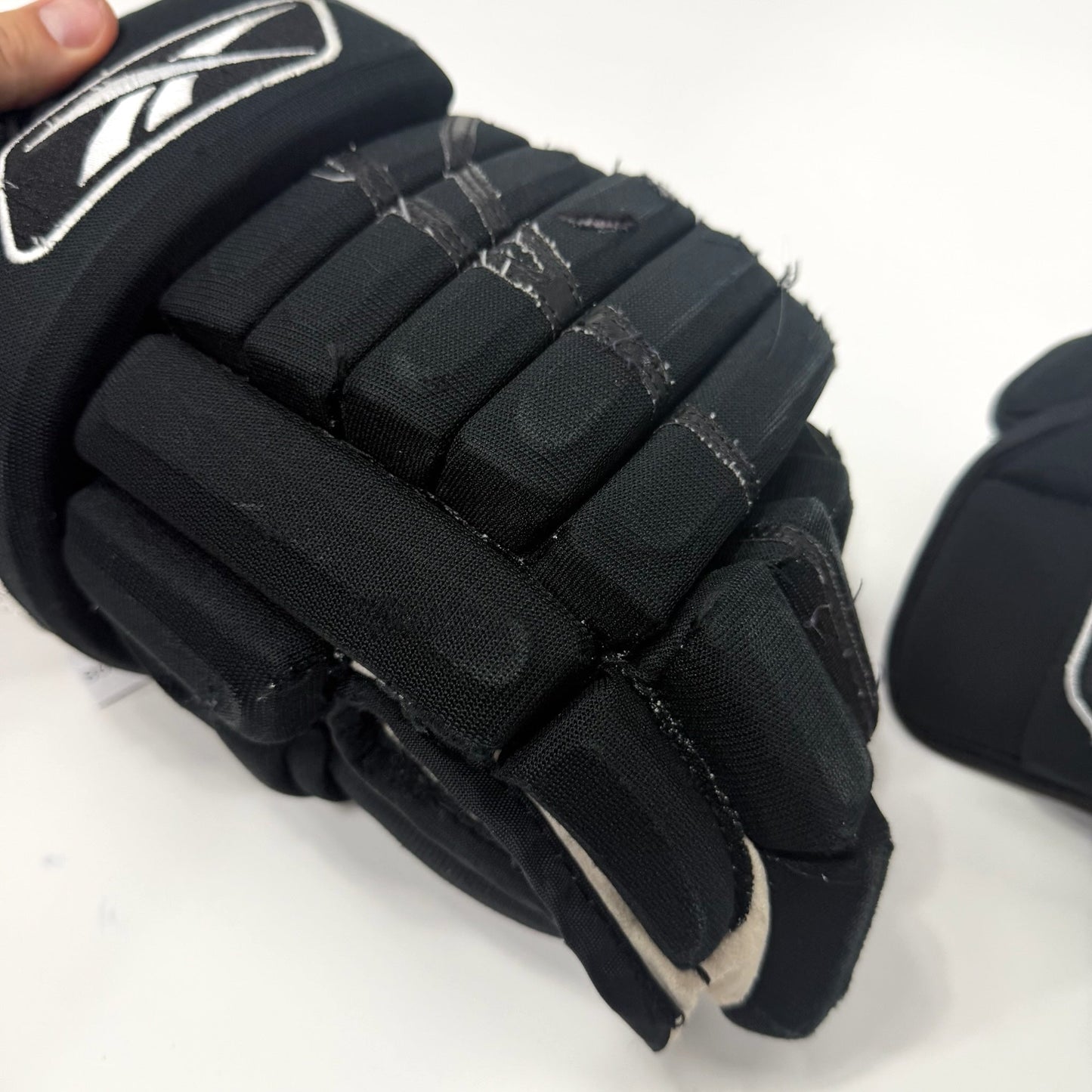 Used Black Reebok Pro Gloves | 15" | AB798