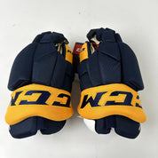 Brand New CCM HGTKPP Nashville Predators Gloves - Kunin - 14"