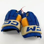 New STL Blues Heritage CCM HGCL Pro Gloves | 14" | Perunovic | D152 - Top Flight Hockey