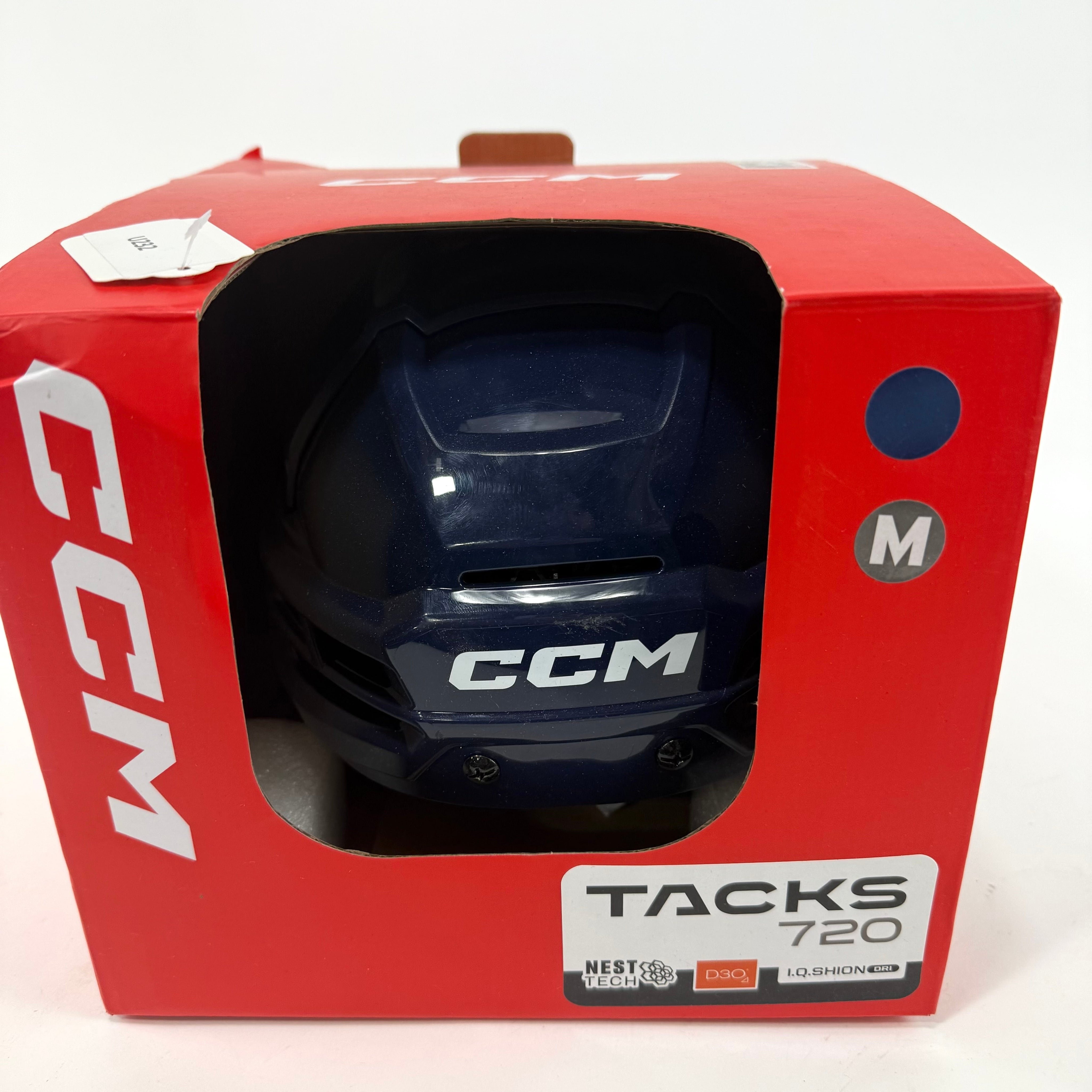 New Navy CCM Tacks 720 Helmet | Medium | U232 - Top Flight Hockey