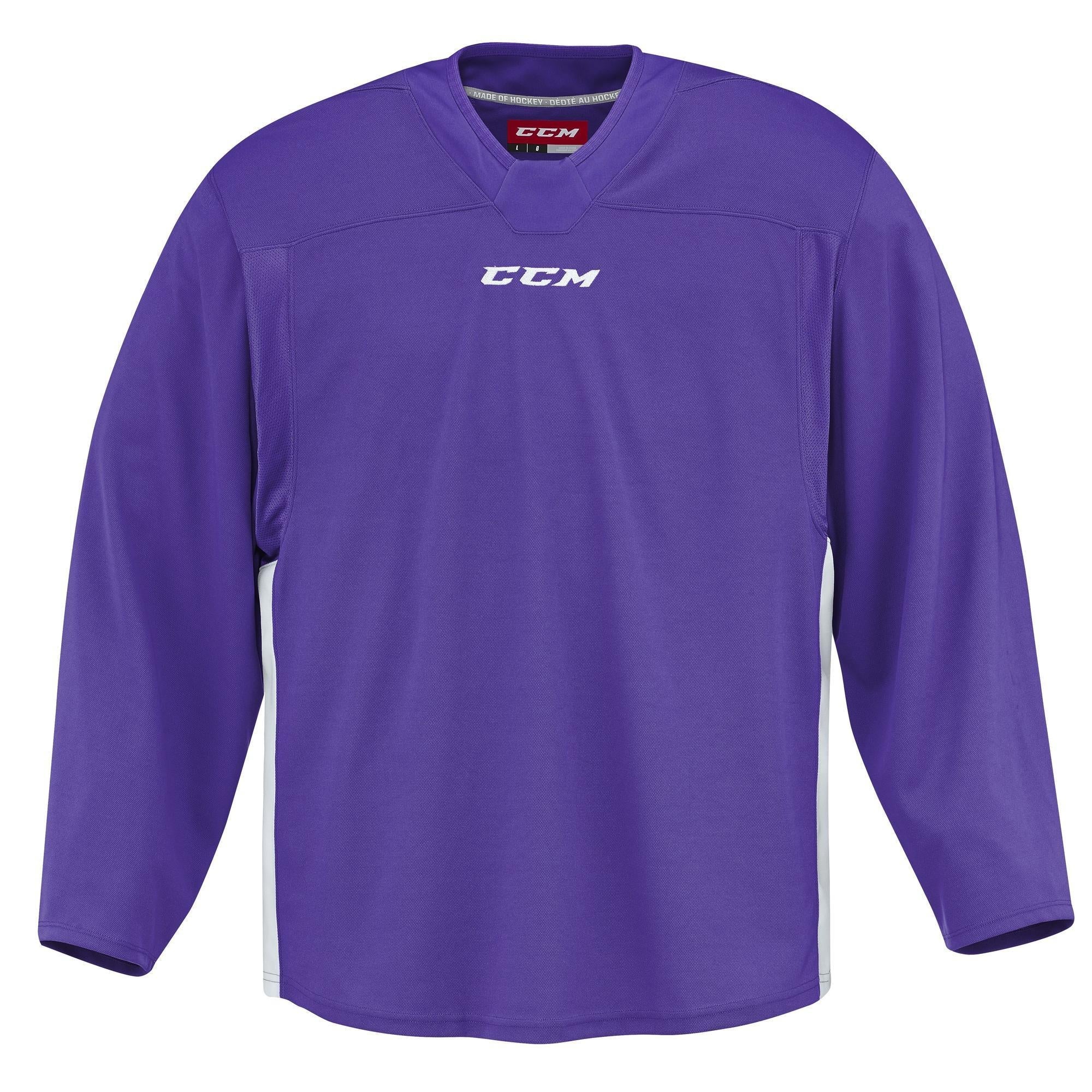 New CCM 6000 Series Quicklite Practice Jersey Violet  | Senior XL | #888600658643 - Top Flight Hockey