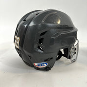 Used Vegas Grey CCM Resistance Helmet with CCM Visor | Senior Medium | Silver Knights | #39 | A391