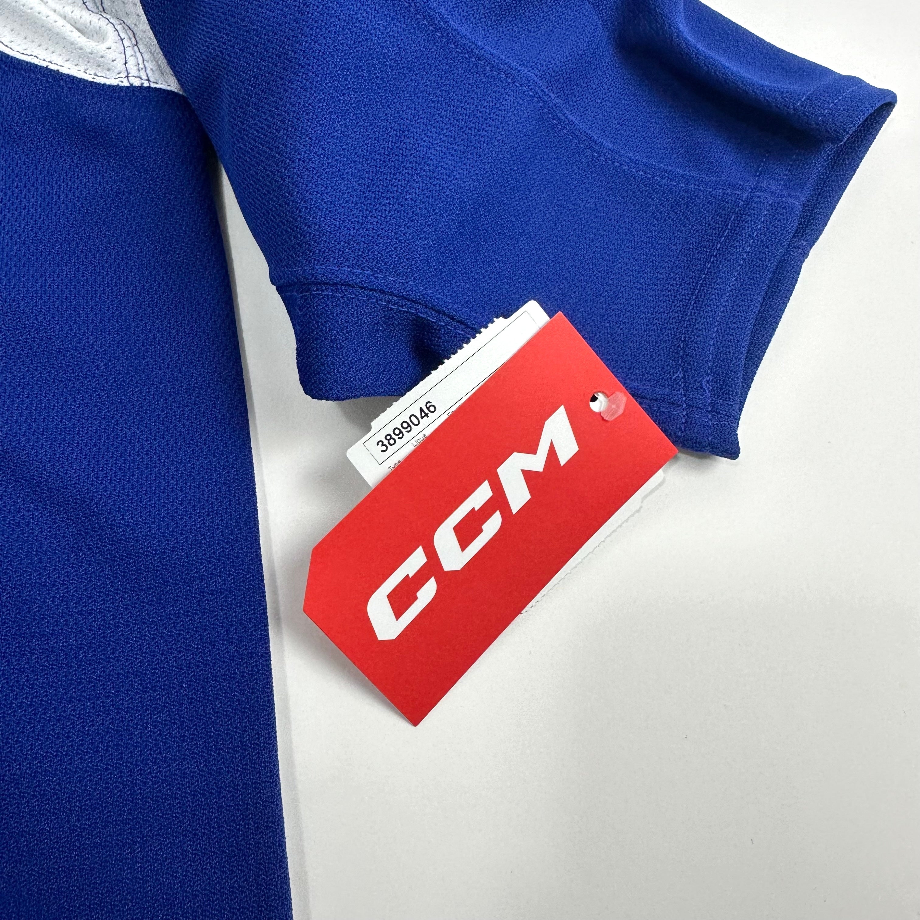 Brand New Size 54 Royal Blue Winnipeg Ice CCM Quickite Practice Jersey - MIC Made in Canada