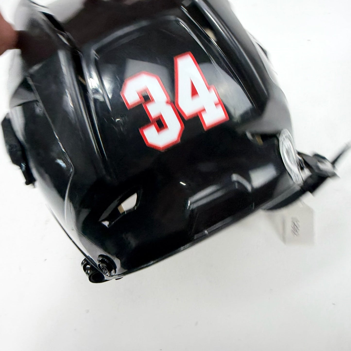 Used Black Chicago Blackhawks CCM V08 Helmet | Senior Medium | L292
