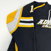 Used Adrian College Black Harrow Mens Game Jersey | Size XL | #12