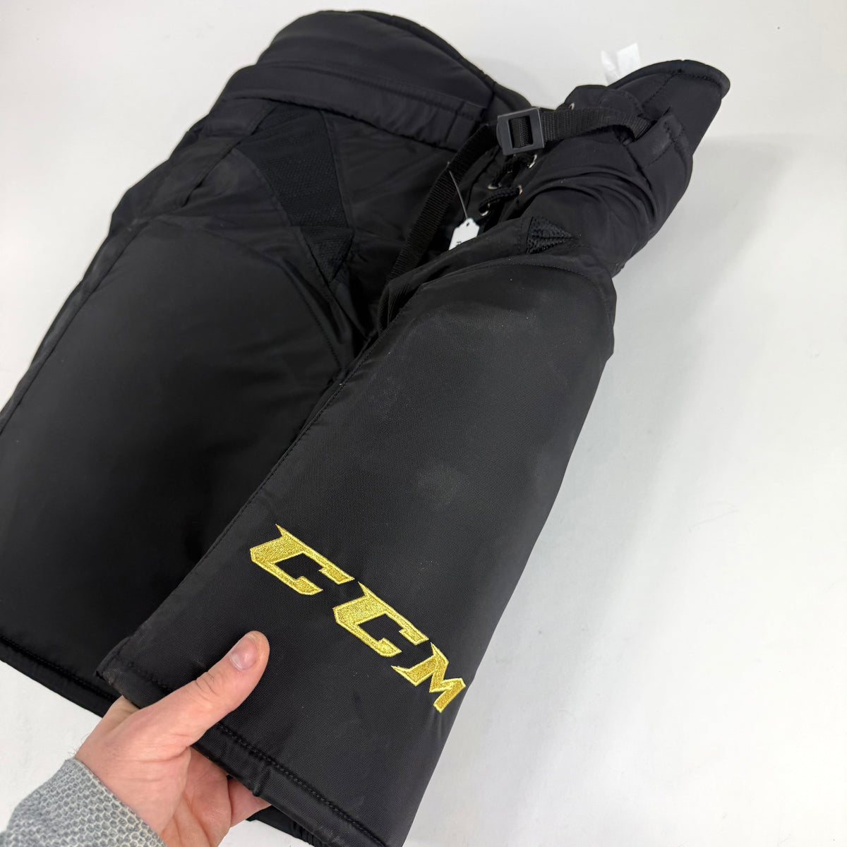 New Black Vegas Knights CCM HP35 Pants | Large +2 | R591 - Top Flight Hockey