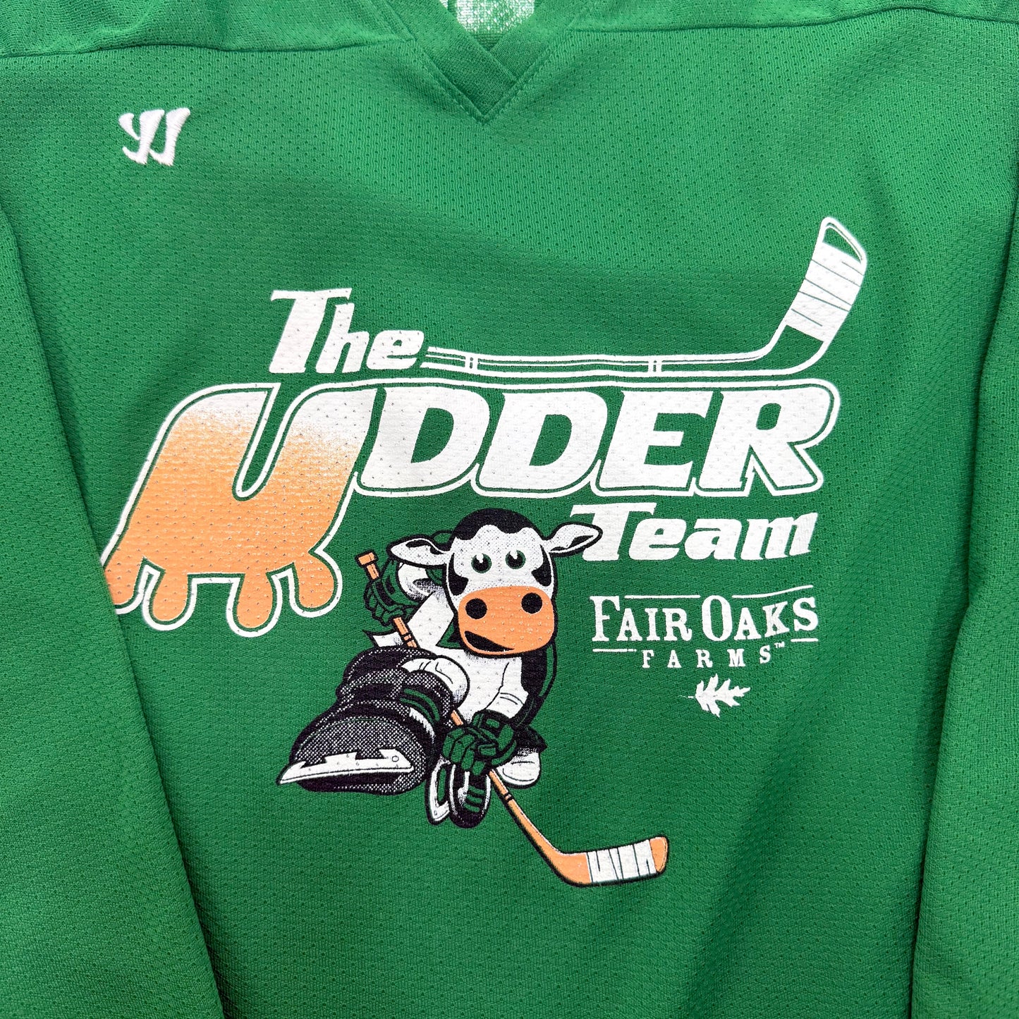 Used Green Warrior "The Udder Team" Jersey | Medium | A107