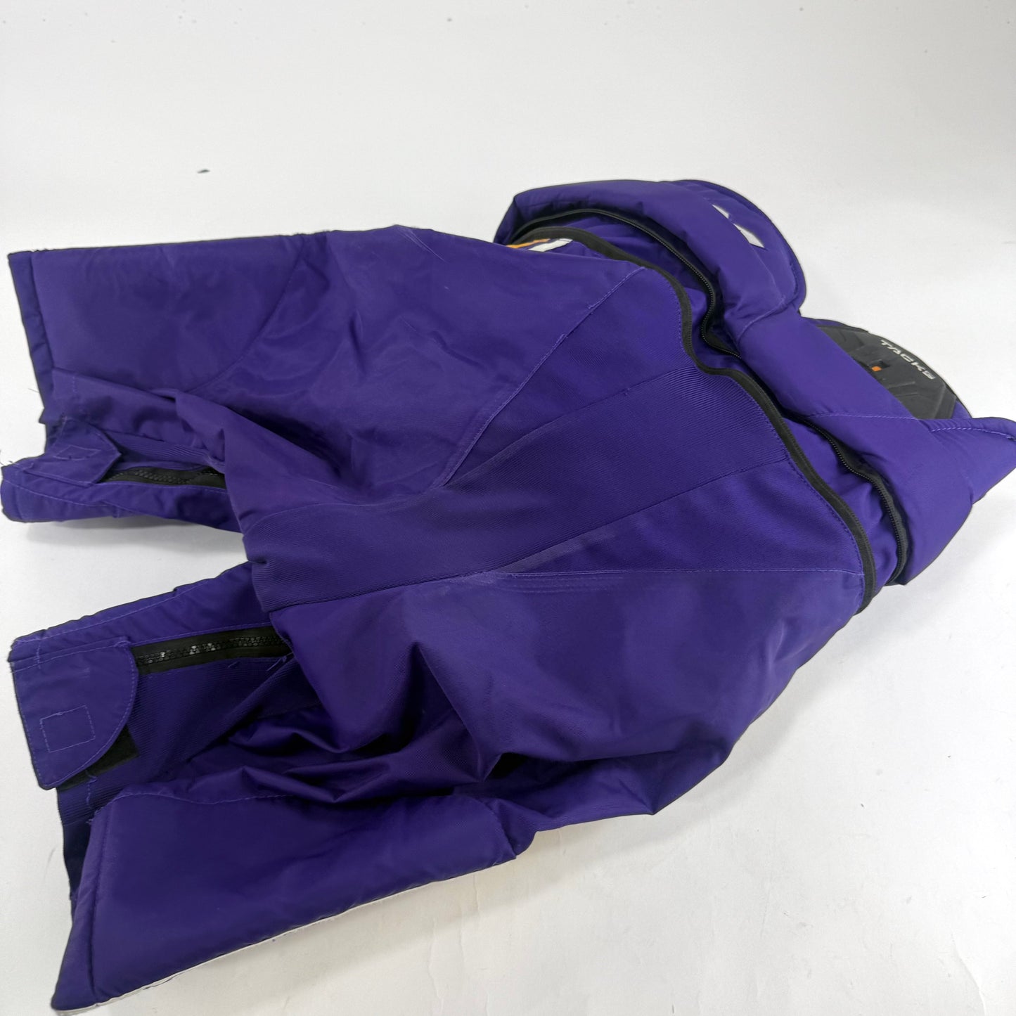 Used Purple/Yellow CCM Tacks 95C Pants | Small | E537