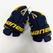 New Navy and Yellow Bauer Vapor 1x Pro Lite Gloves | 15" | B608 - Top Flight Hockey
