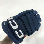 Used Navy CCM 4Roll Gloves | 15" | D375