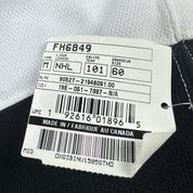 Brand New White MIC Adidas Chicago Blackhawks Blank Game Jersey - Size 60 - Top Flight Hockey