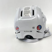 Brand New White Warrior Alpha One Pro Helmet | Senior Small - Top Flight Hockey