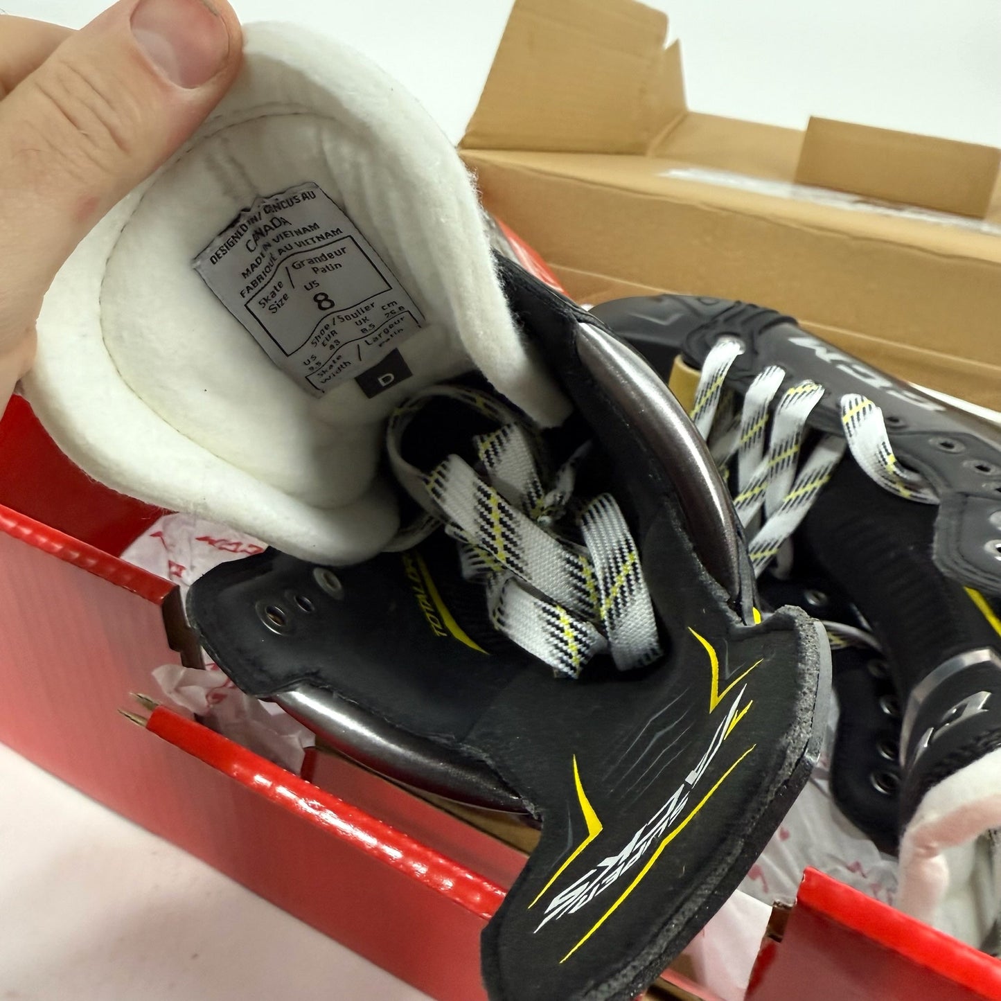 New CCM Super Tacks AS1 Skates | Senior 8D | F431