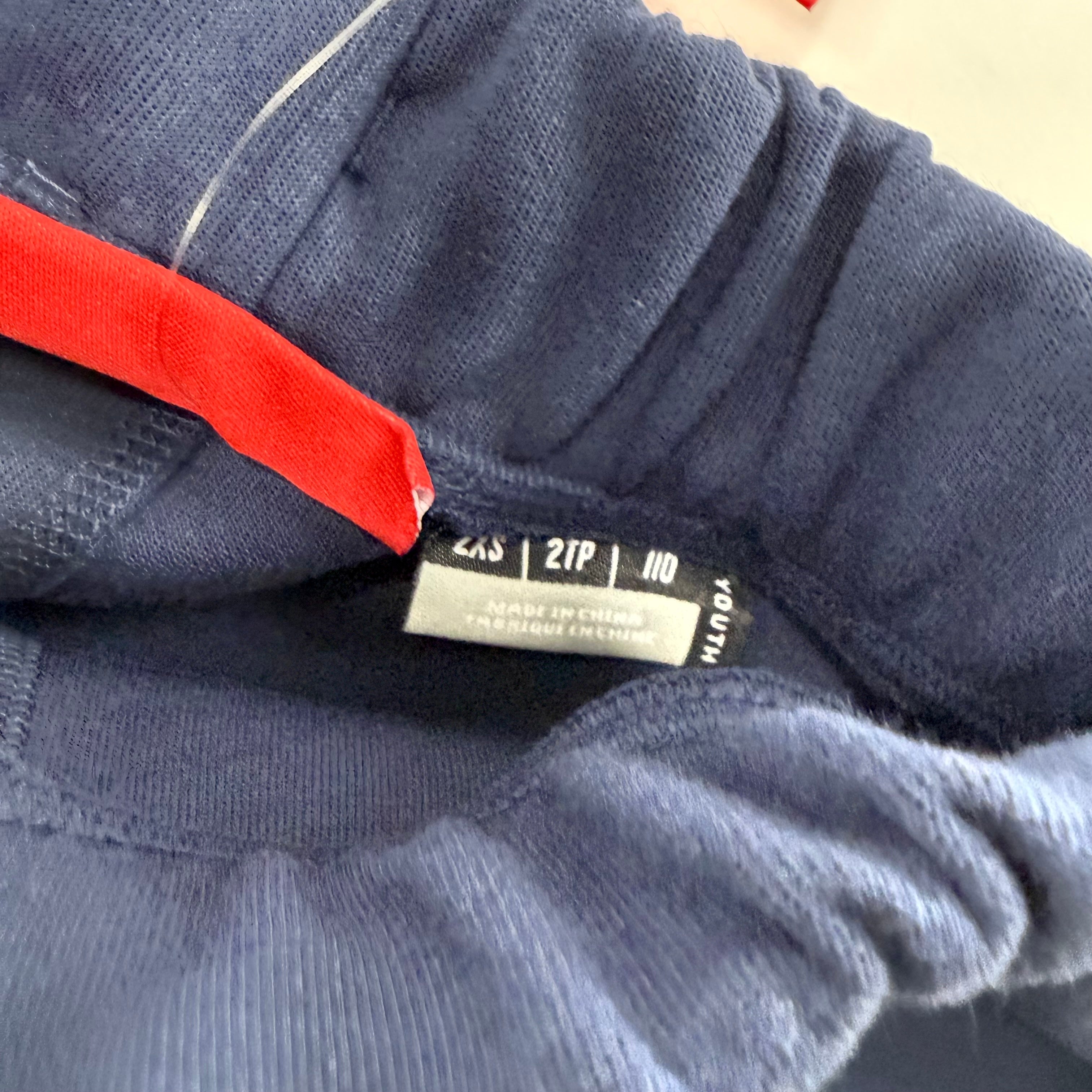 New Navy CCM Youth Premium Tapered Fleece Pant | Youth XXS | #191520015640 - Top Flight Hockey