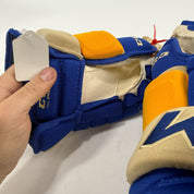New STL Blues Heritage CCM HG97 Gloves | 14" | D130 - Top Flight Hockey