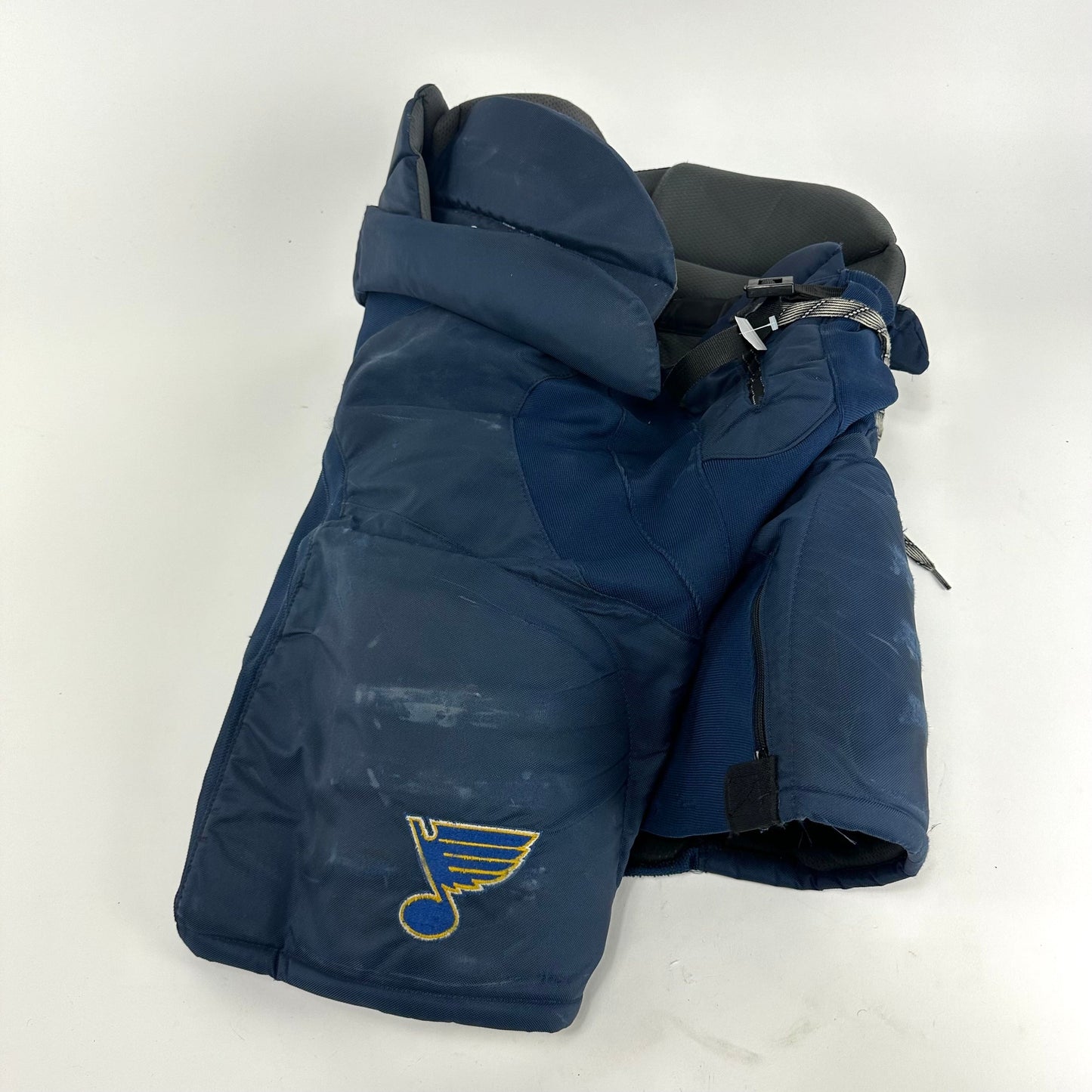 Used Navy Bauer Vapor Pro Pants | Schenn | Senior Medium | L577 - Top Flight Hockey