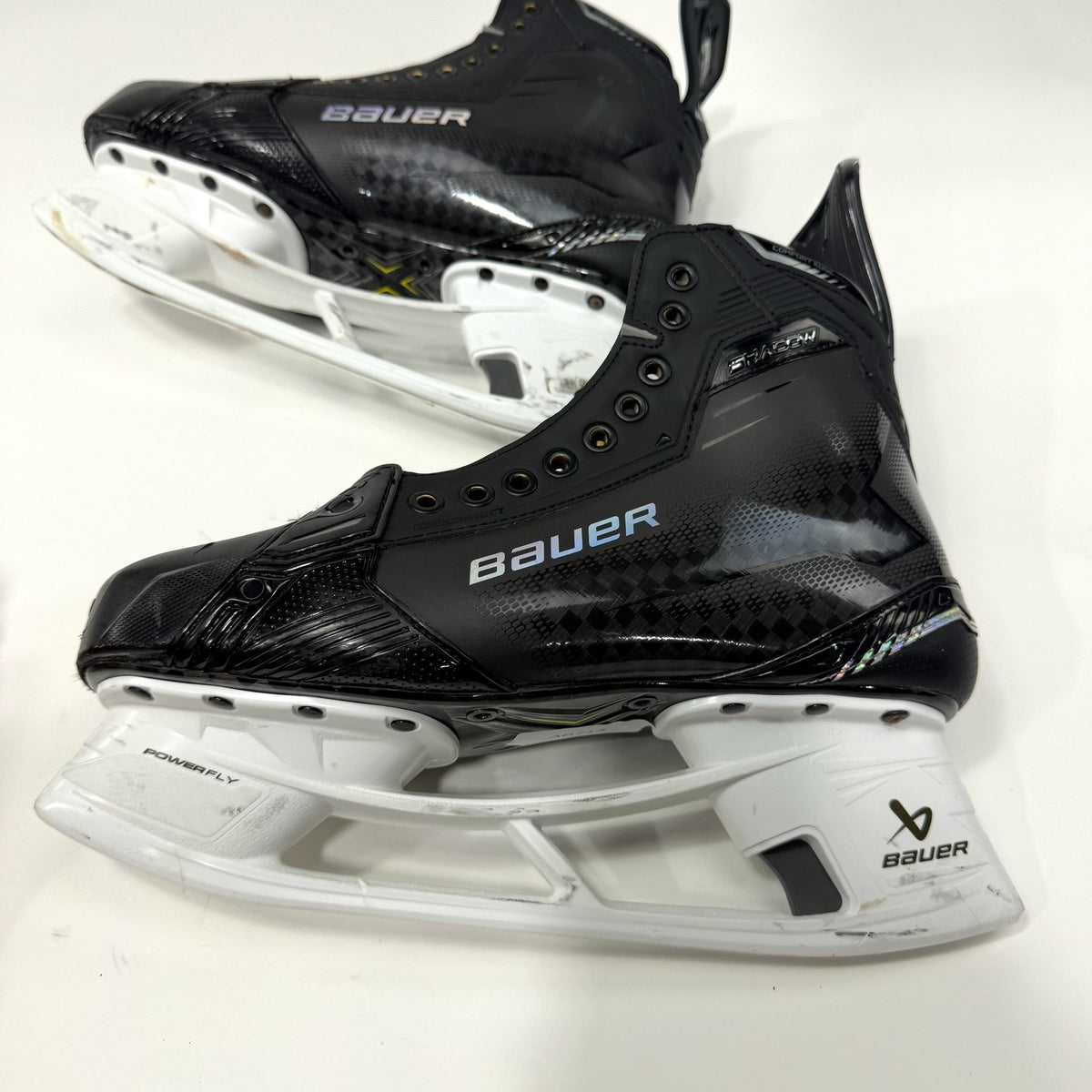 Lightly Used Bauer Supreme Shadow Skates | 10.5 Fit 3 | AB713