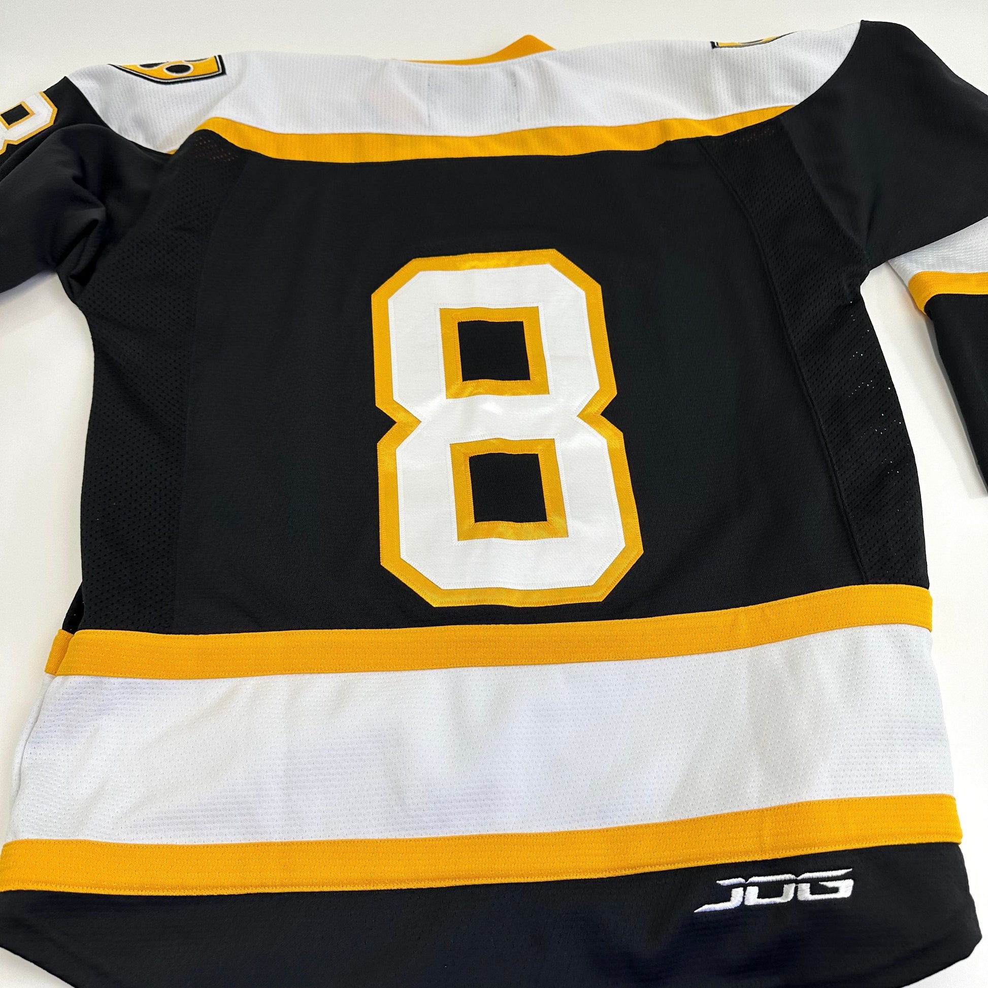 Used Adrian College Black Womens JOG Game Jersey | Size Small-48 | #8 - Top Flight Hockey