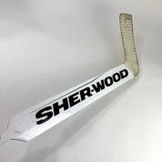 Used Regular Sherwood T80 Goalie Stick | 26" Paddle Wedge Curve | E716 - Top Flight Hockey