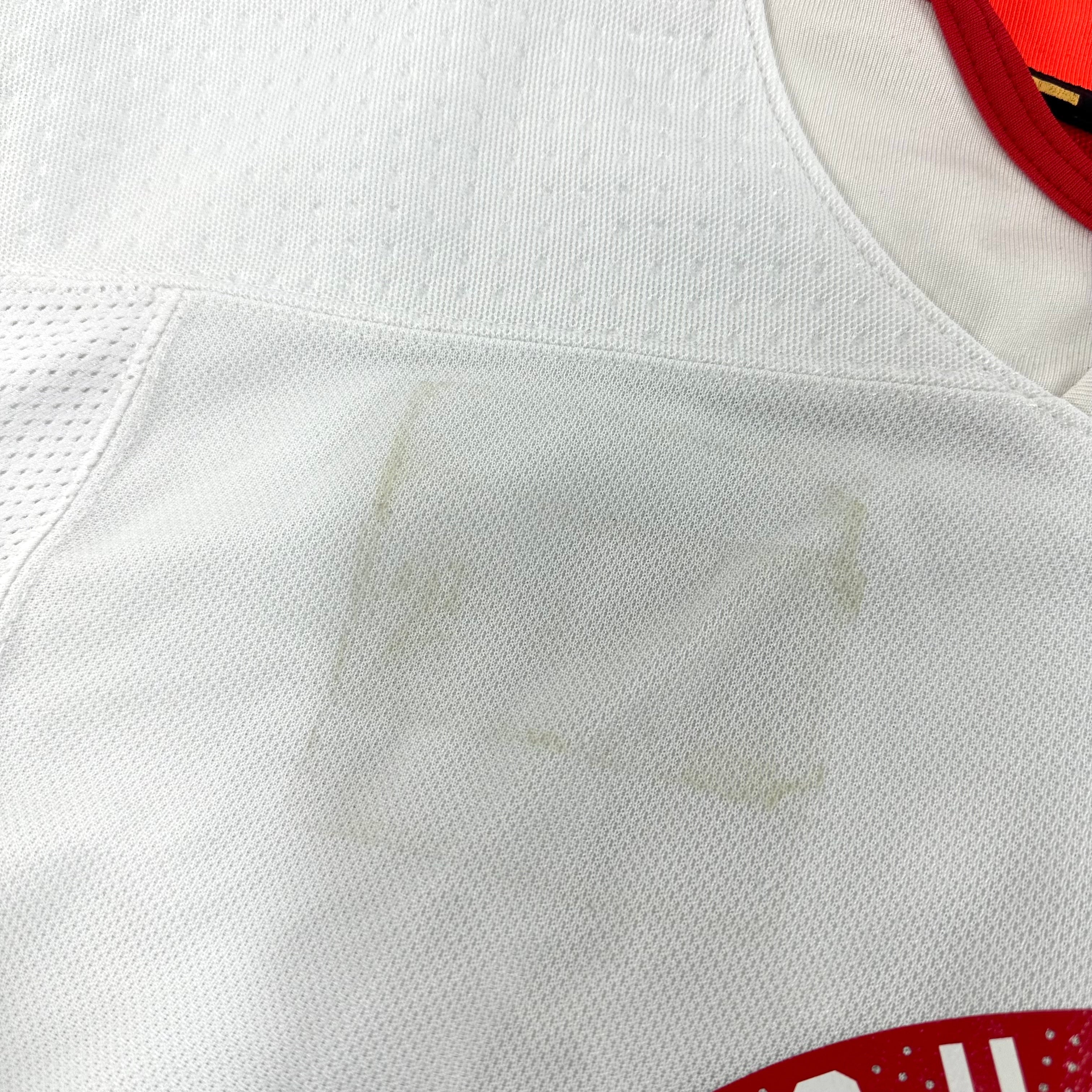 JOHNSON #52 - White Chicago Blackhawks Camp / Practice Jersey - Adidas MIC Size 56 - Top Flight Hockey