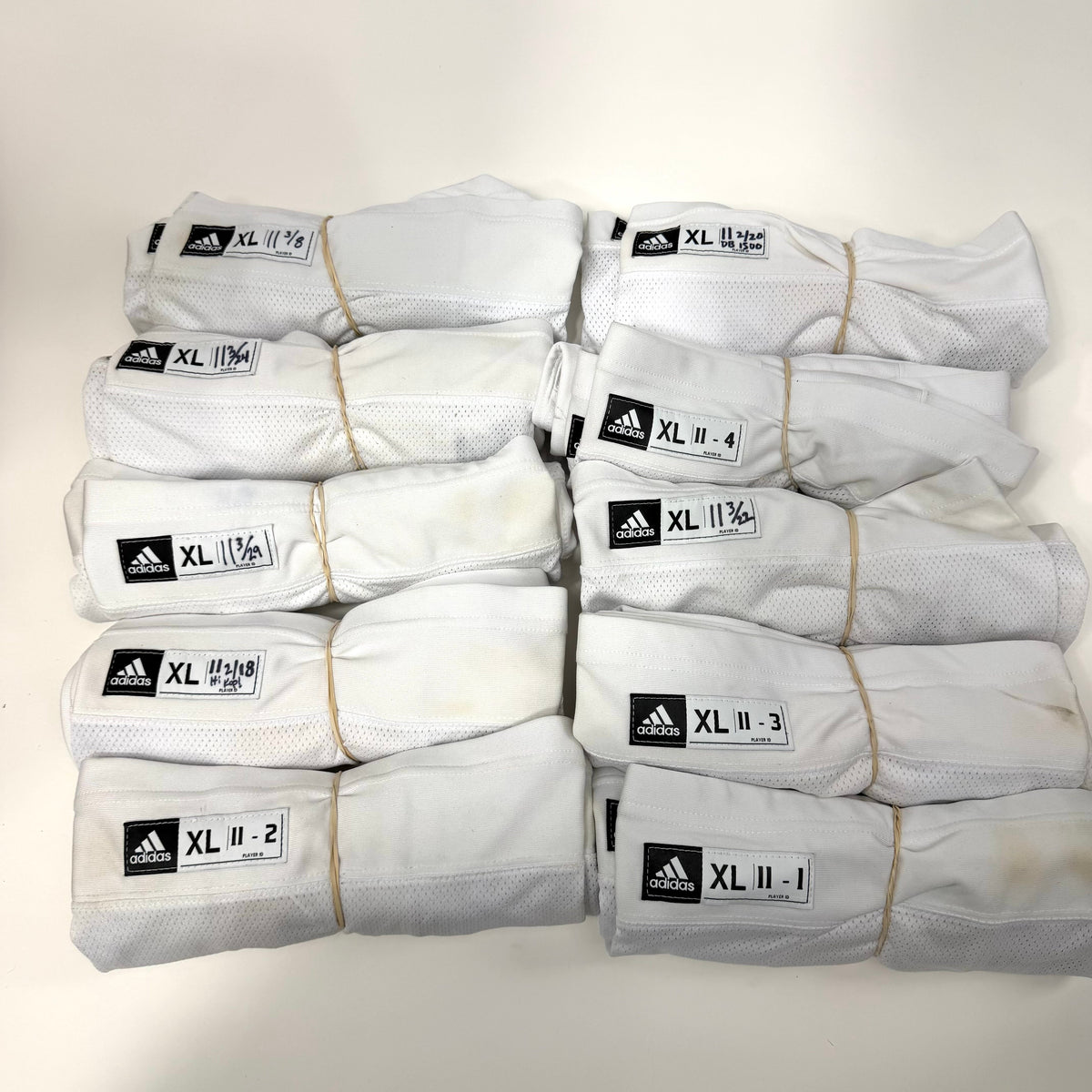 Used White LA KINGS Adidas Socks | Senior XL | Anze Kopitar