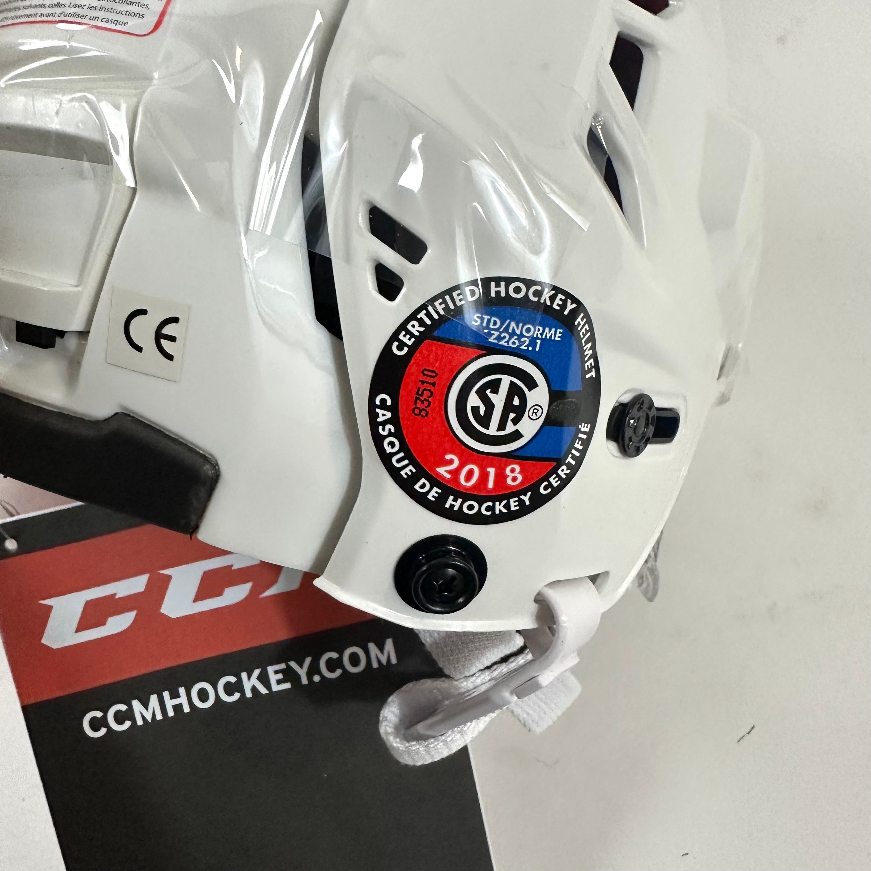 Brand New White CCM Resistance - Small - #Q251