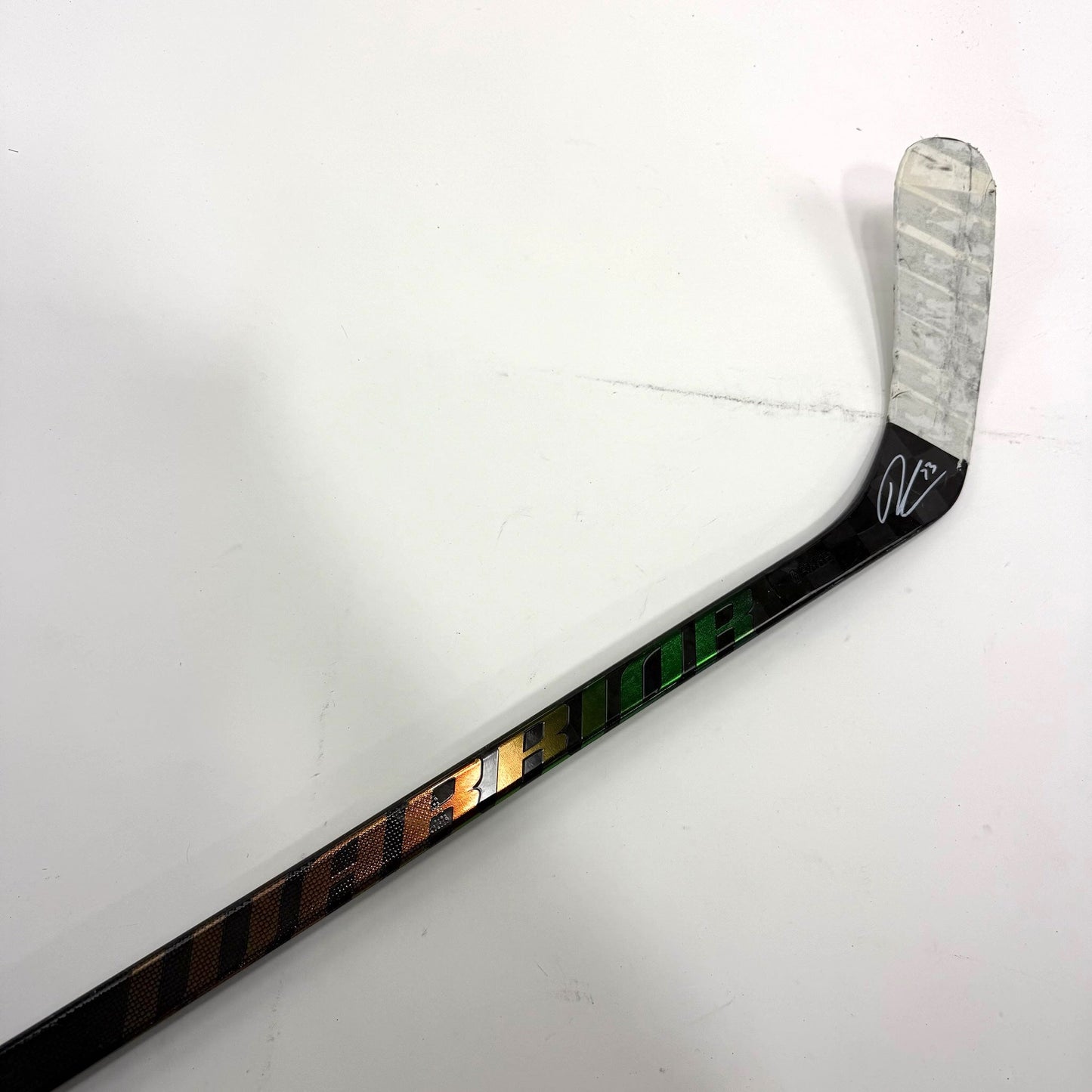 Used Left Warrior Covert QR6 Pro | 85 Flex w03 Curve Grip | Lukas Reichel | SIGNED - #BH164